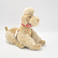 Vintage Hermann Poodle Dog Mohair Jointed, Glass Eyes