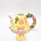 Vintage Fitz & Floyd Omnibus Indian Chief Tee Pee Teapot Decorative Novelty