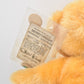 Merrythought Babies First Teddy Bear Mohair Limited Edition Retired Signed Tag