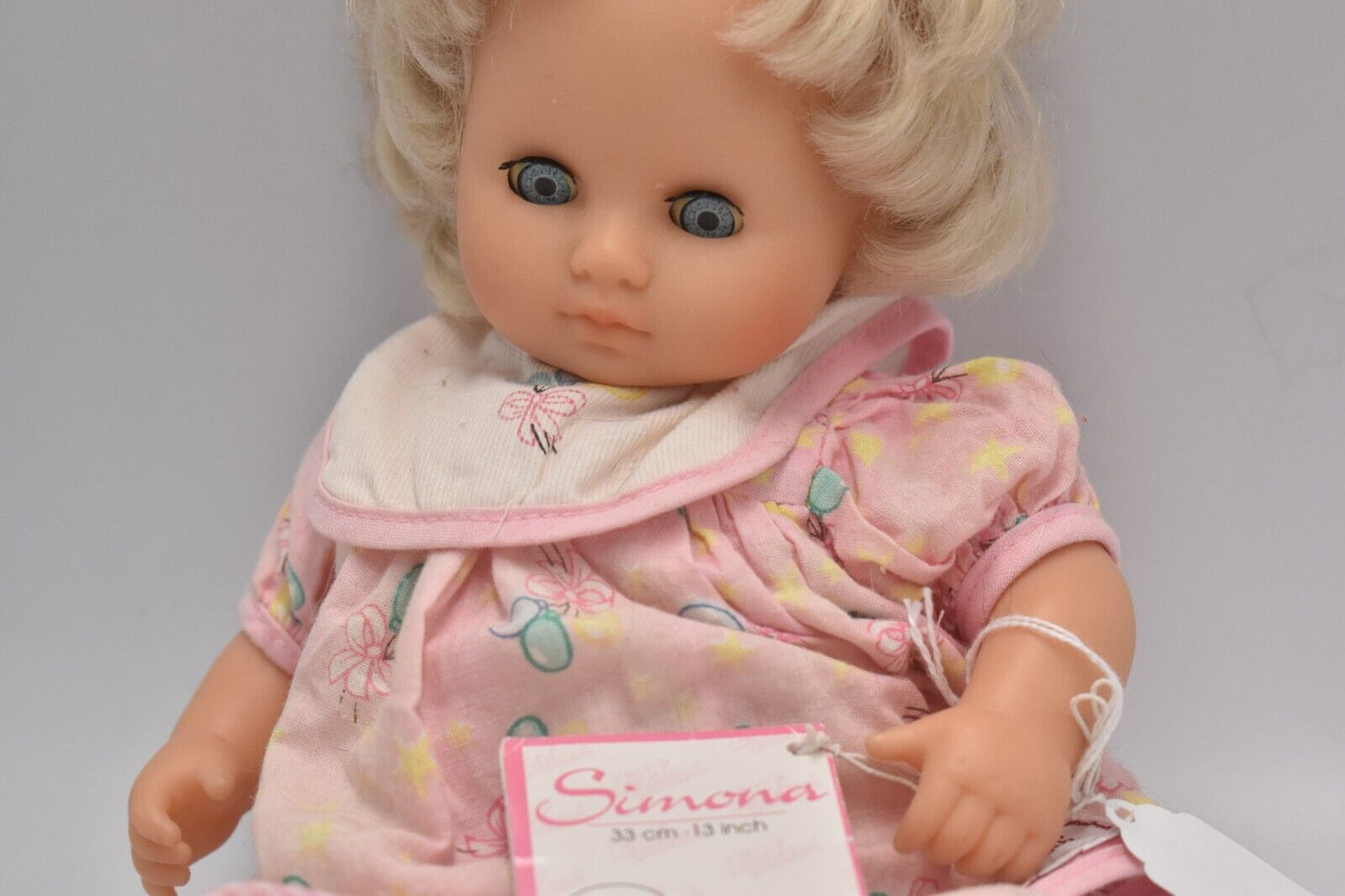 Vintage Zapf Creations Simona Girl Doll Life-Like Blinking Sleepy Eye Doll