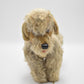 Vintage Hermann Poodle Dog Mohair Jointed, Glass Eyes