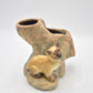 Vintage Siamese Cat Vase Ceramic