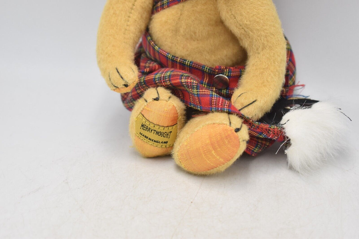 Merrythought Scottish Teddy Bear – Limited Edition – Retired – Fully Jointed