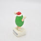 M&M's Green Peanut Character Snowball Throwing Cake Topper 1992