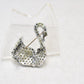 Vintage Swan Rhinestone Diamante Brooch – Ladies Costume Jewellery