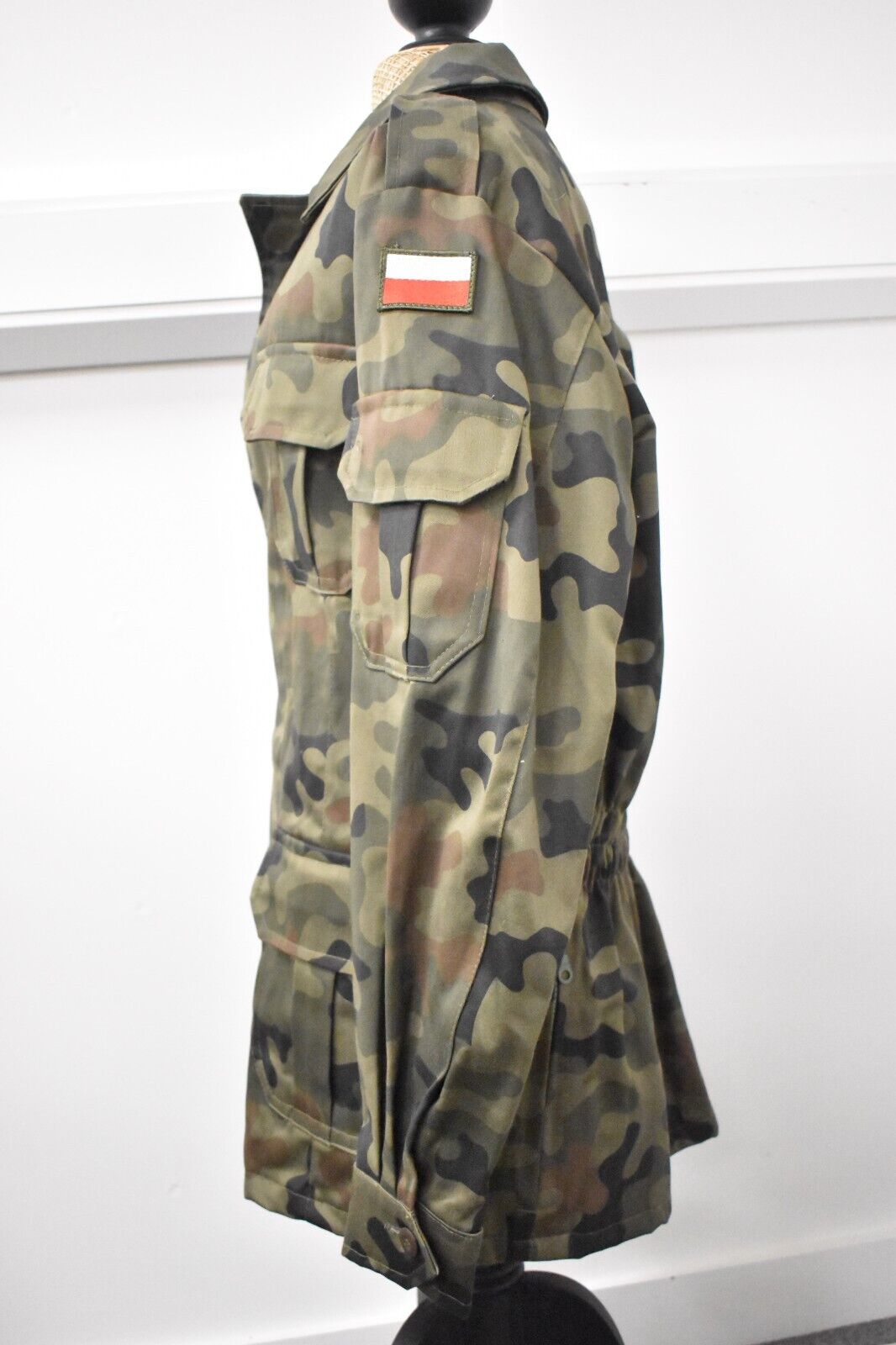 Polish Army WZ93 Pantera Woodland Camouflage Jacket Parka – Windproof, Size S