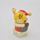 M&M's Yellow Character Christmas Stocking in a Chimney Cake Topper 1993