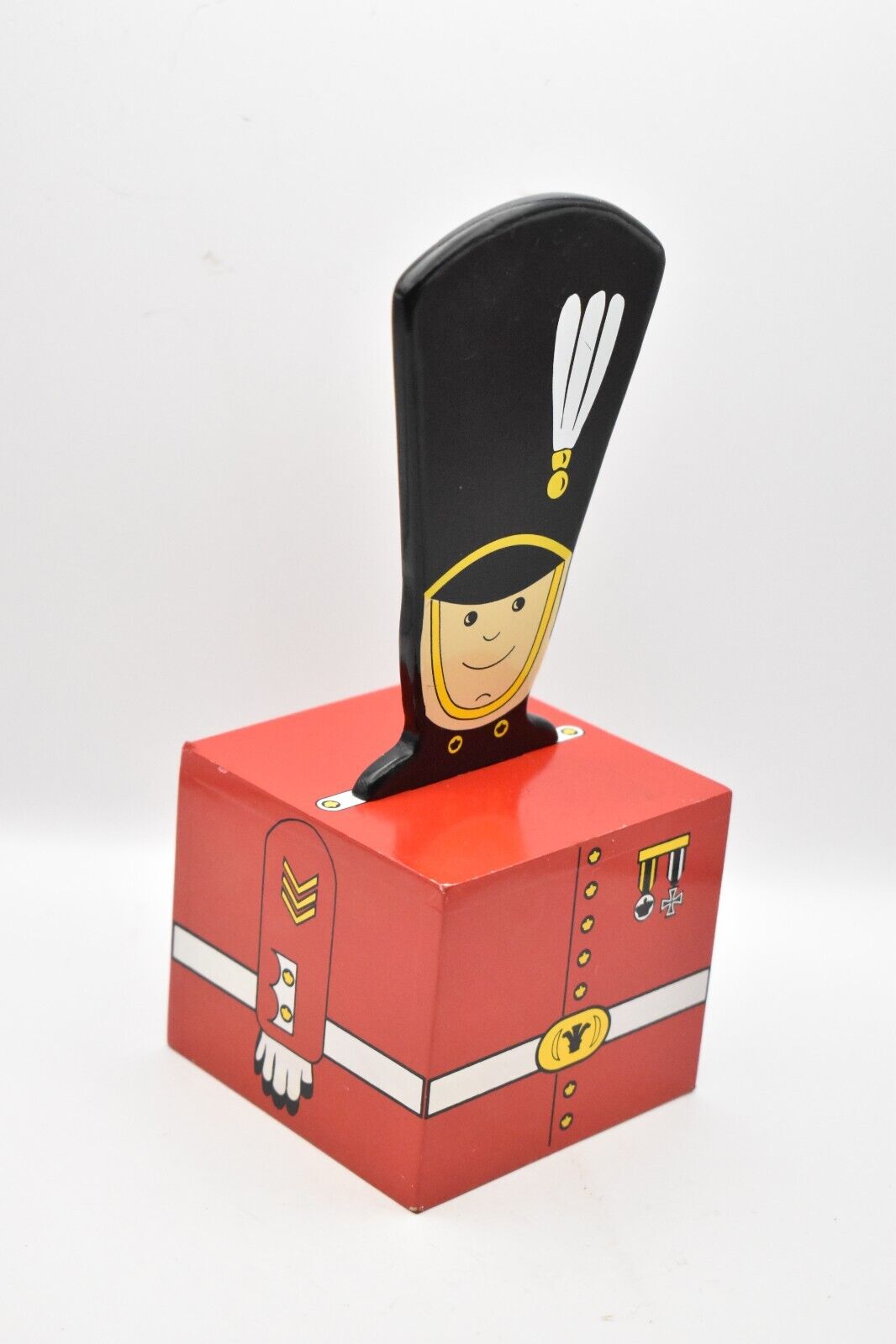 Soldier Wooden Money Box Piggy Bank Coin Bank Novelty