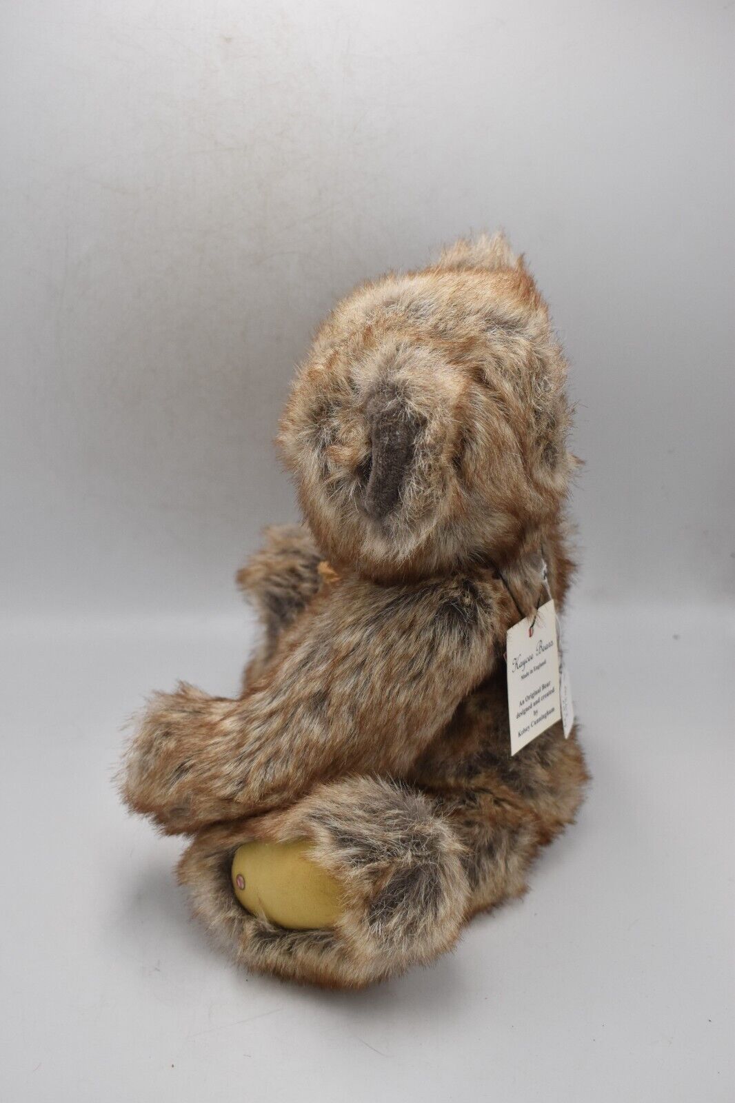 Kaycee Bears Button Teddy Bear – Retired – Tagged Designed by Kelsey Cunningham