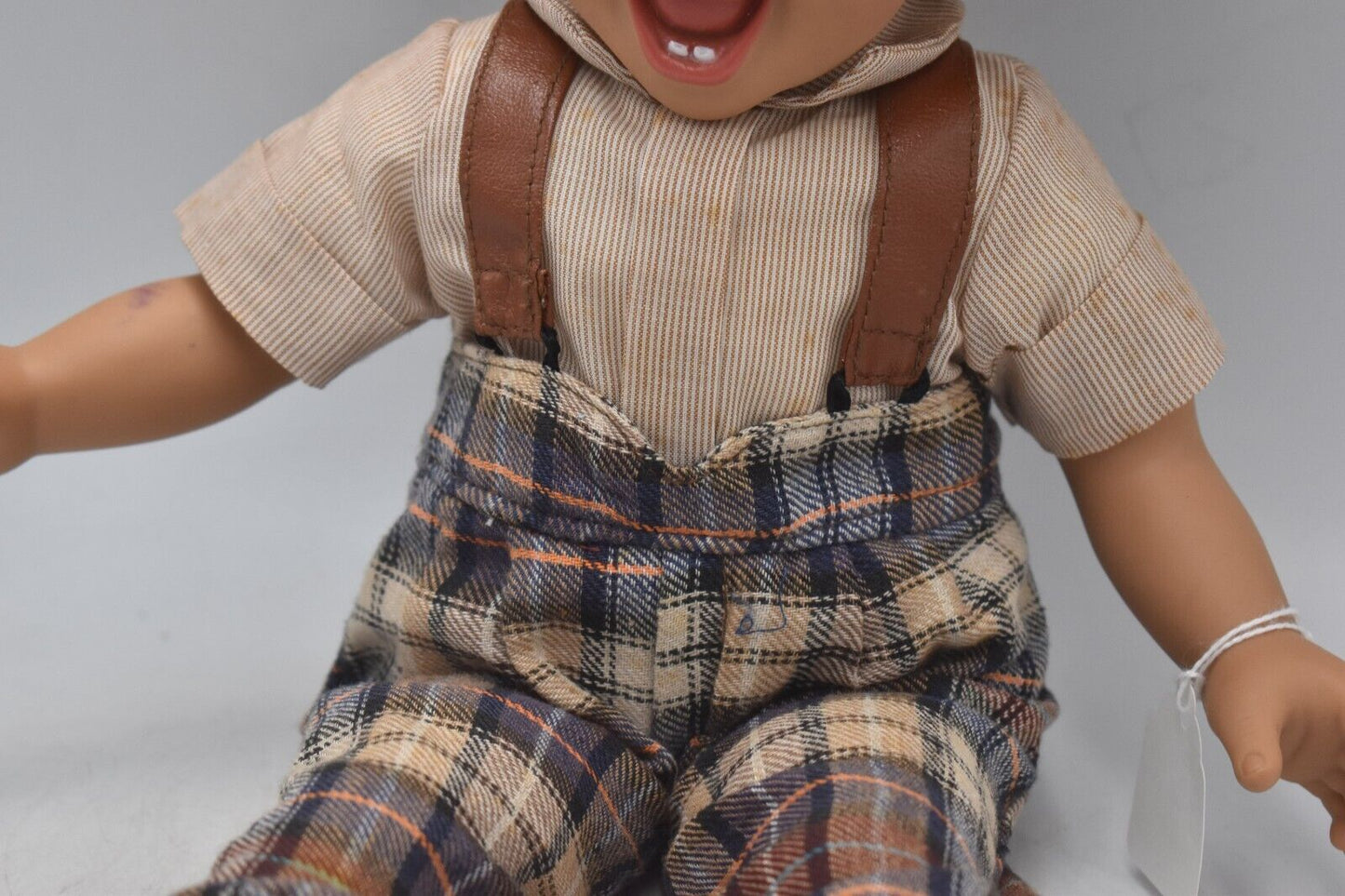 Vintage Spanish Expressions Doll Baby Boy Hard Plastic With Teeth