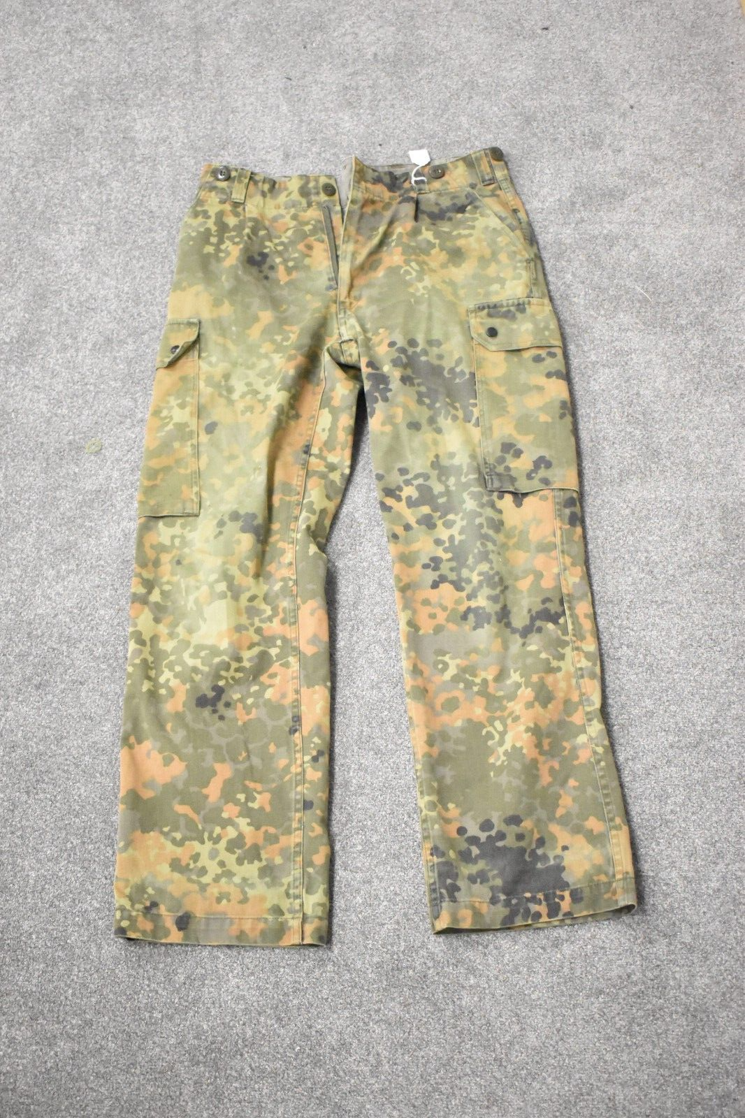 German Army Flecktarn Camouflage Combat Trousers - Size GR2