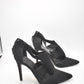 New Look Black Suede High Heel Stiletto Shoes UK Size 7 Ladies