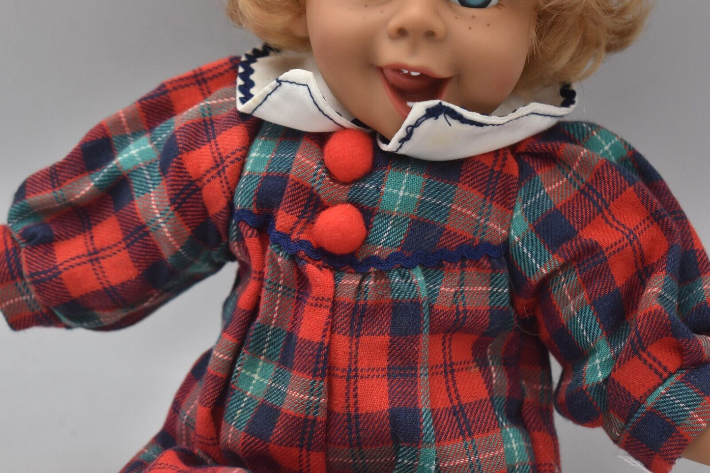 Vintage Spanish Expressions Doll Baby Girl Hard Plastic With Teeth