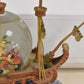 Disney "You Can Fly" Peter Pan & Captain Hook Pirate Ship Musical Snow Globe