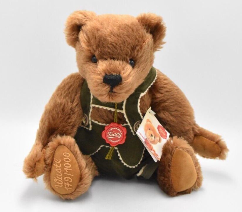 Hermann Waste Teddy Bear Limited Edition Retired & Tagged