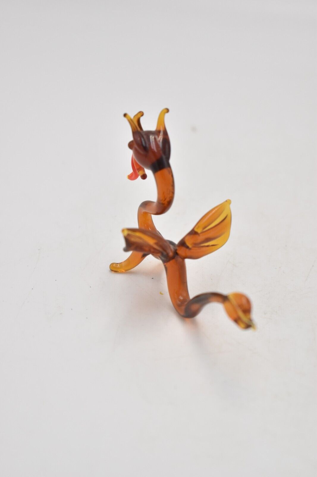 Vintage Murano Art Glass Dragon Figurine Ornament Statue