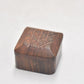 Vintage Hand Carved Wooden Trinket Box, Storage Box, Pull Box