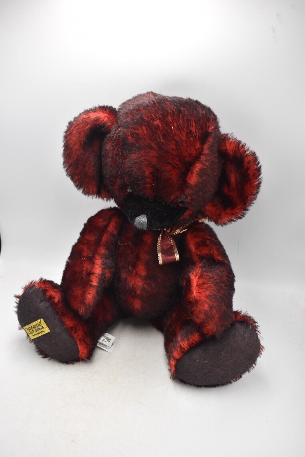 Merrythought Cheeky Fire Silk Teddy Bear – Limited Edition- Retired