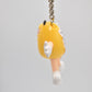 M&M's Yellow Character Rubber Keyring