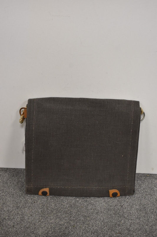 Vintage Swedish Army Canvas Bag – Haversack, Map & Document Case