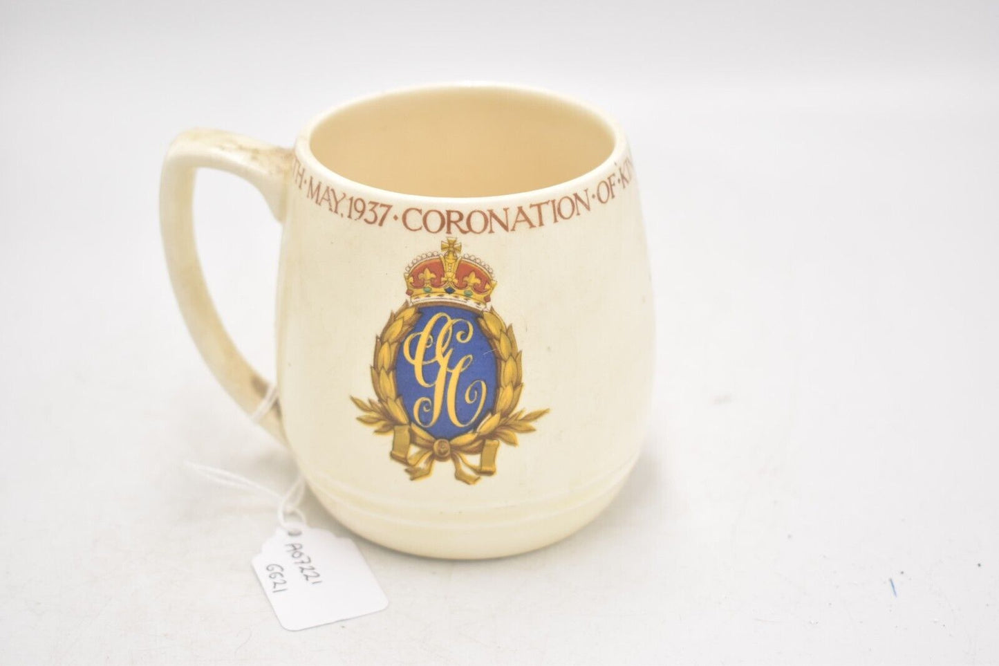 Vintage Commemorative Mug May 1937 Coronation of King George VI