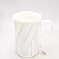 Vintage 1984 Royal Albert Yellow Mirage Summer Holiday Series Coffee Mug Tea Cup