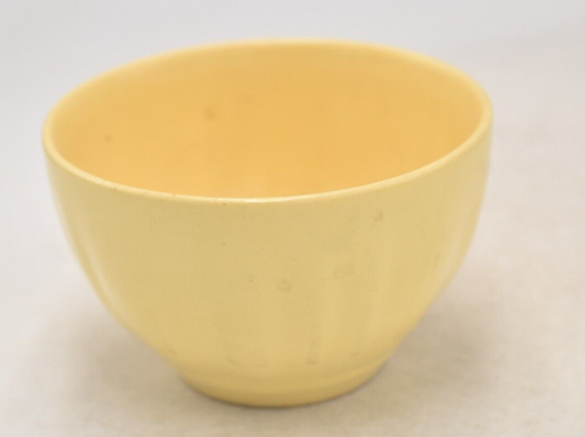 Vintage J&G Meakin Pale Yellow Sugar Bowl Ceramic Decorative