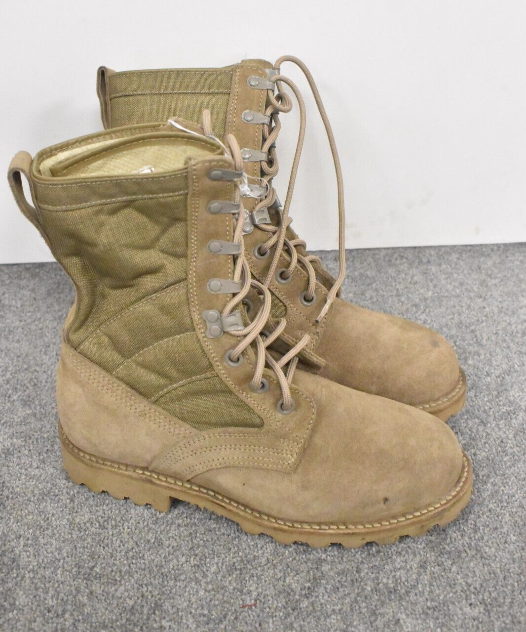 British Army ITURRI Desert Tan Hot Weather Combat Boots – Size 7 (2004)