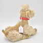 Vintage Hermann Poodle Dog Mohair Jointed, Glass Eyes