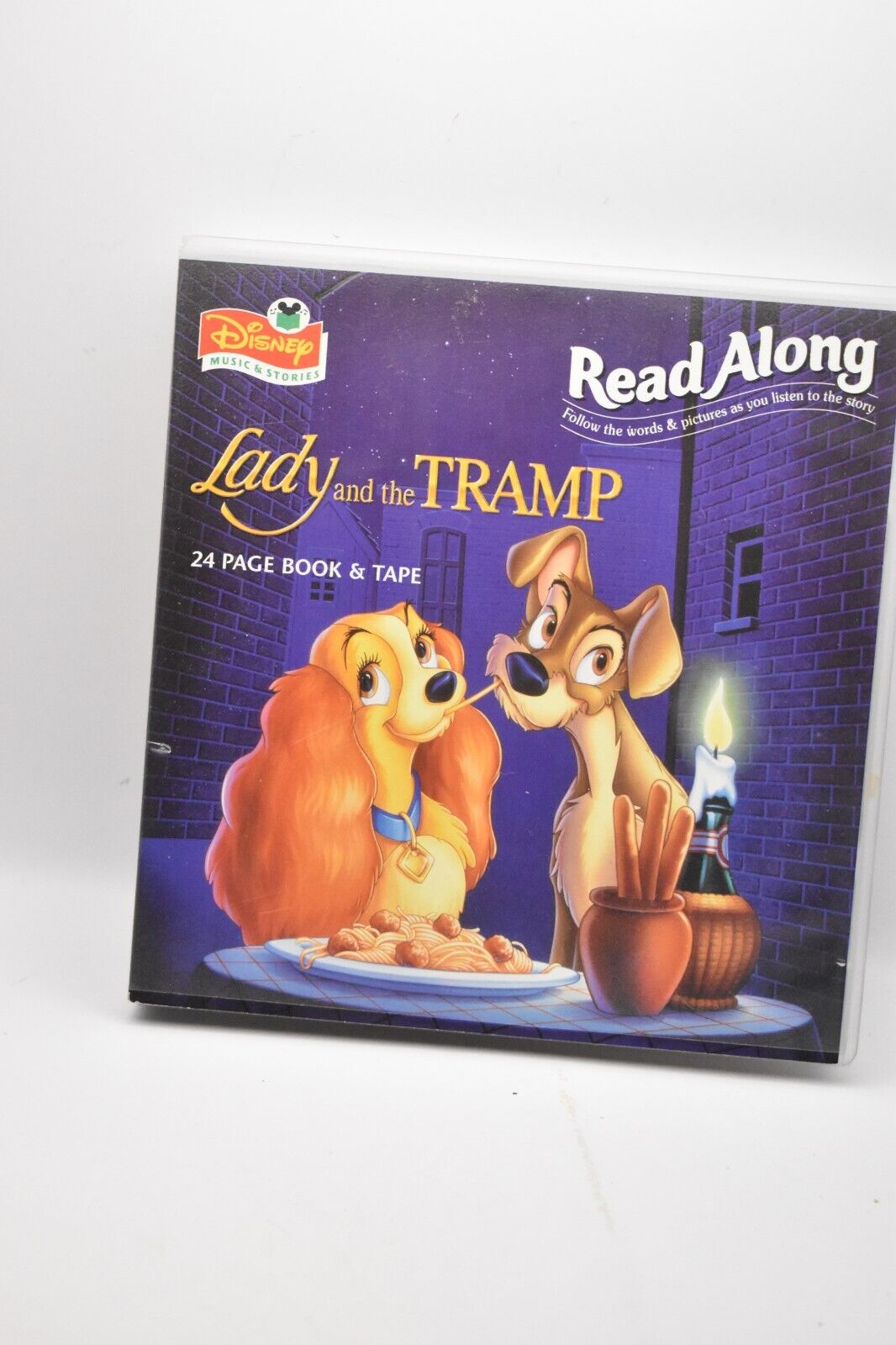 Disney Music Stories Lady & The Tramp Read Along Book & Audio