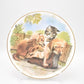 Vintage Royal Albert Playful Friends Find Your Own Shoe Collectors Display Plate