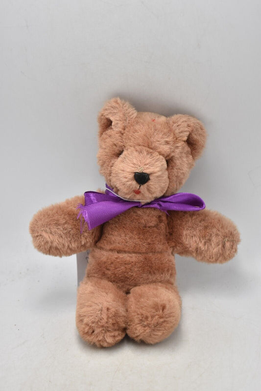 Vintage 1970s Plush Teddy Bear Soft Toy – Un-Jointed