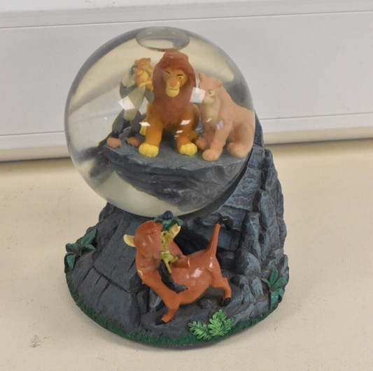 Disney The Lion King Music Box Snow Globe – Plays "The Circle of Life"