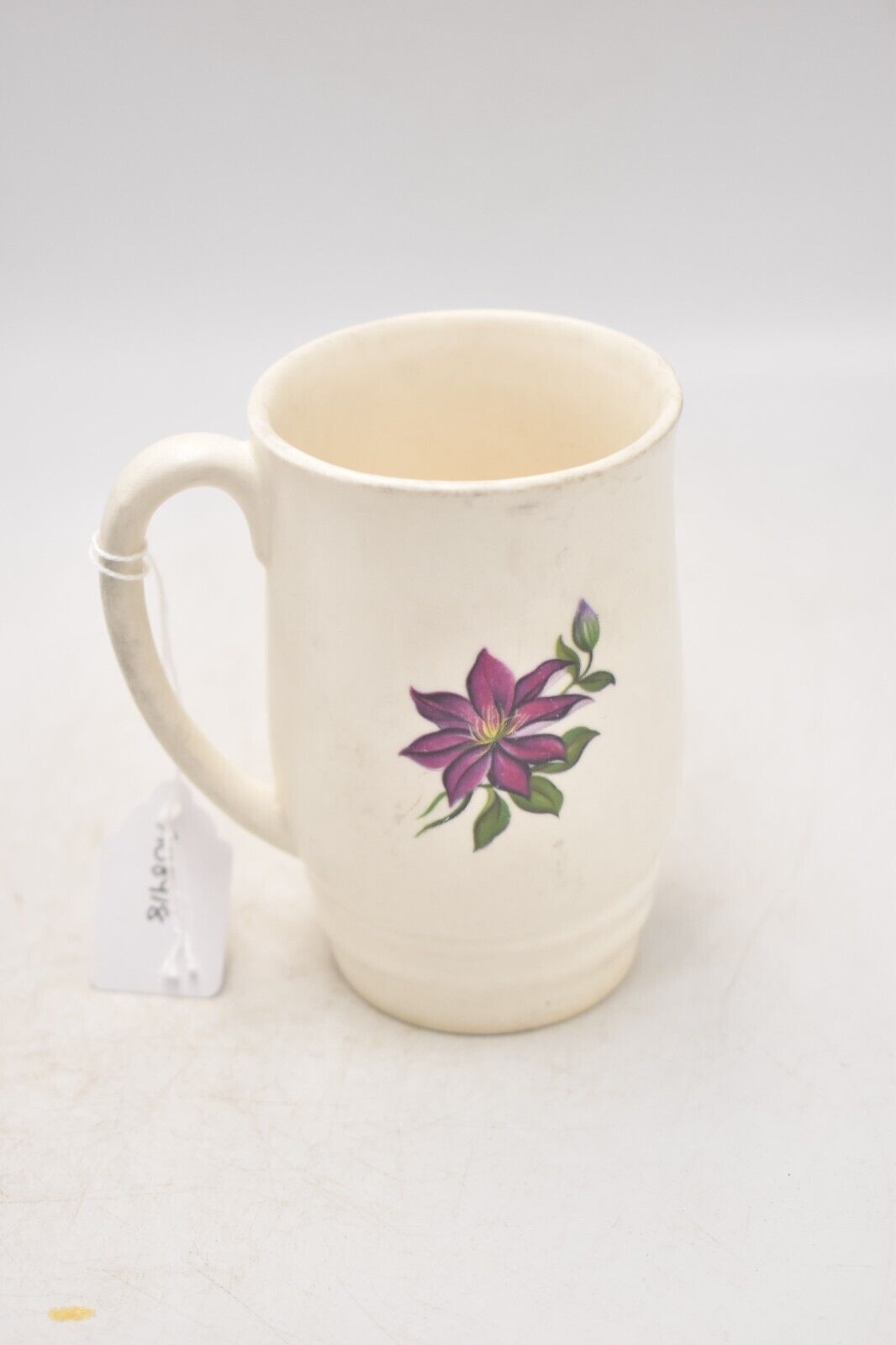 Vintage Sylvac Clematis Floral Earthenware Mug No 2945 Decorative