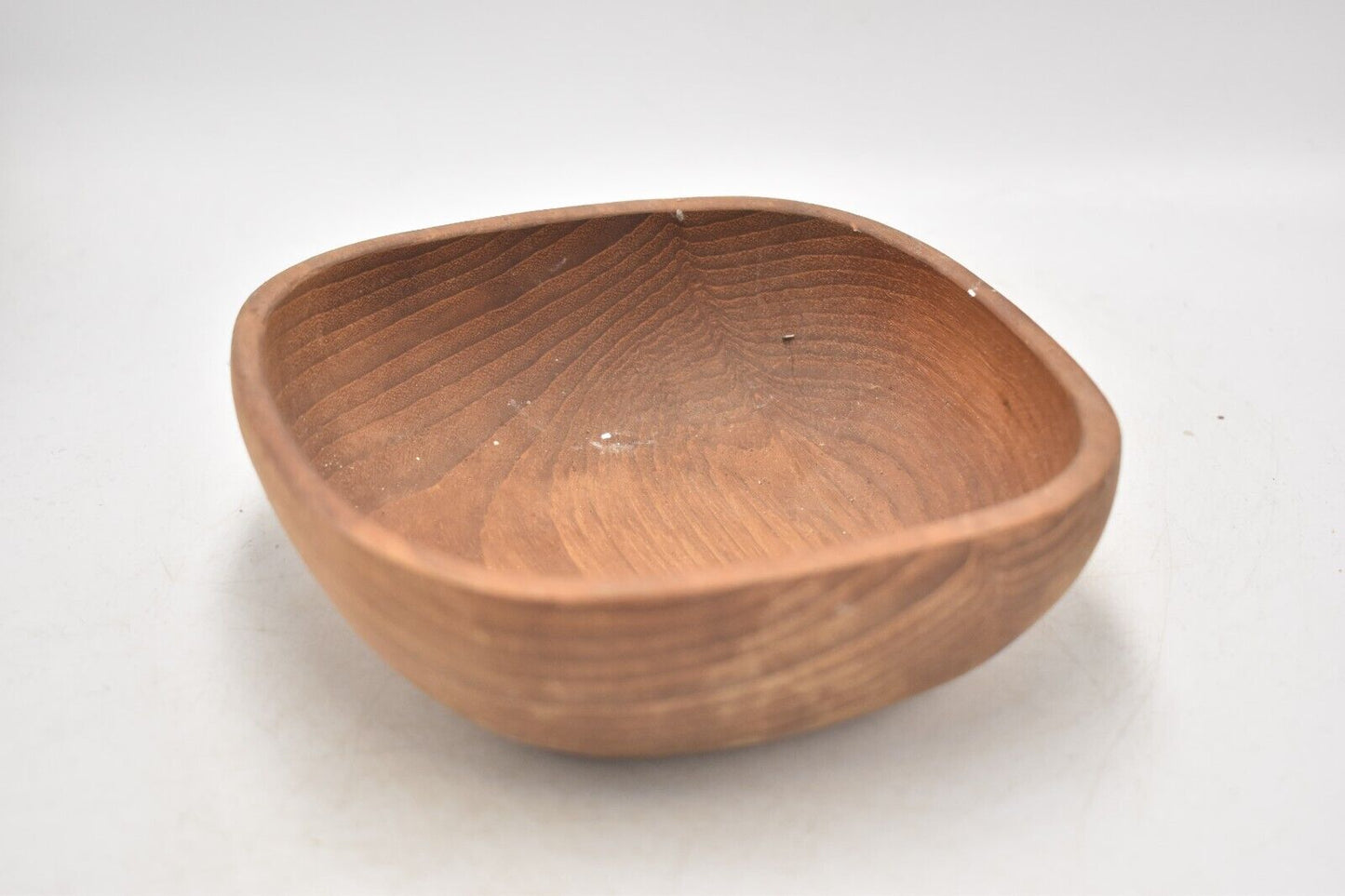 Vintage Wooden Decorative Bowl Wooden Display Bowl