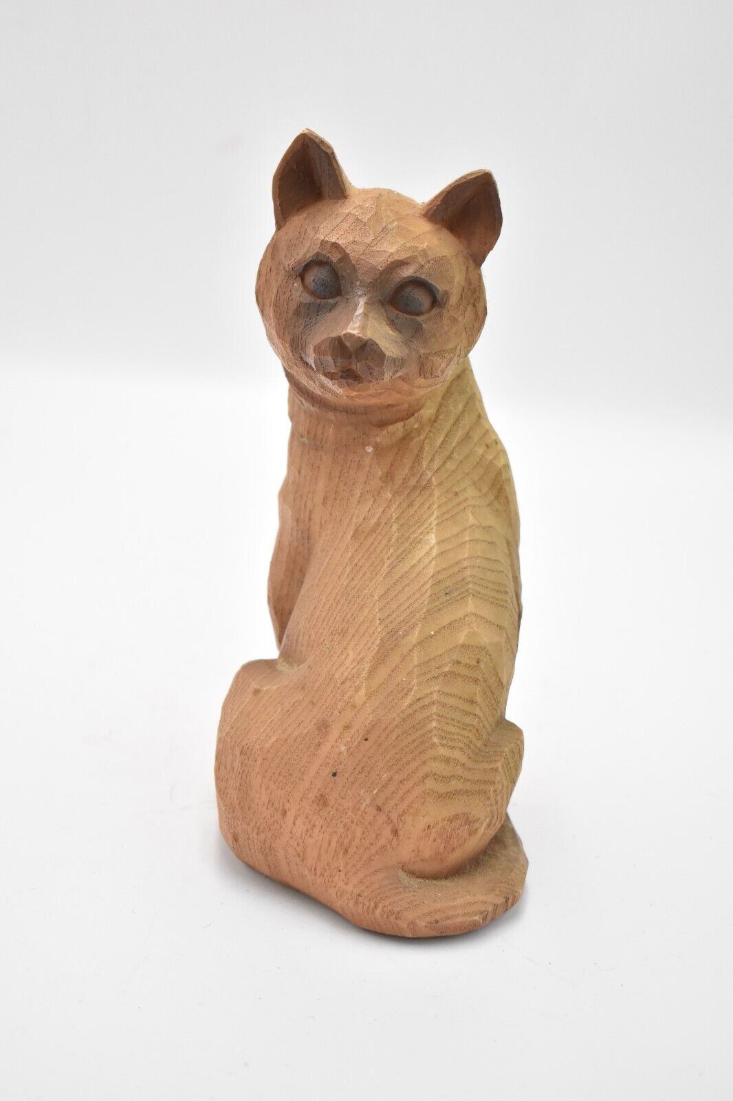 Vintage Resin Cat Figurine Statue Ornament