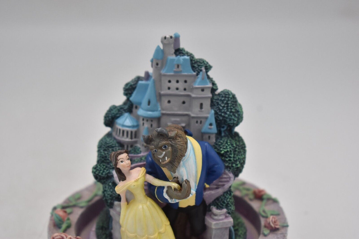 Disney Beauty and the Beast Castle Glass Dome Figurine