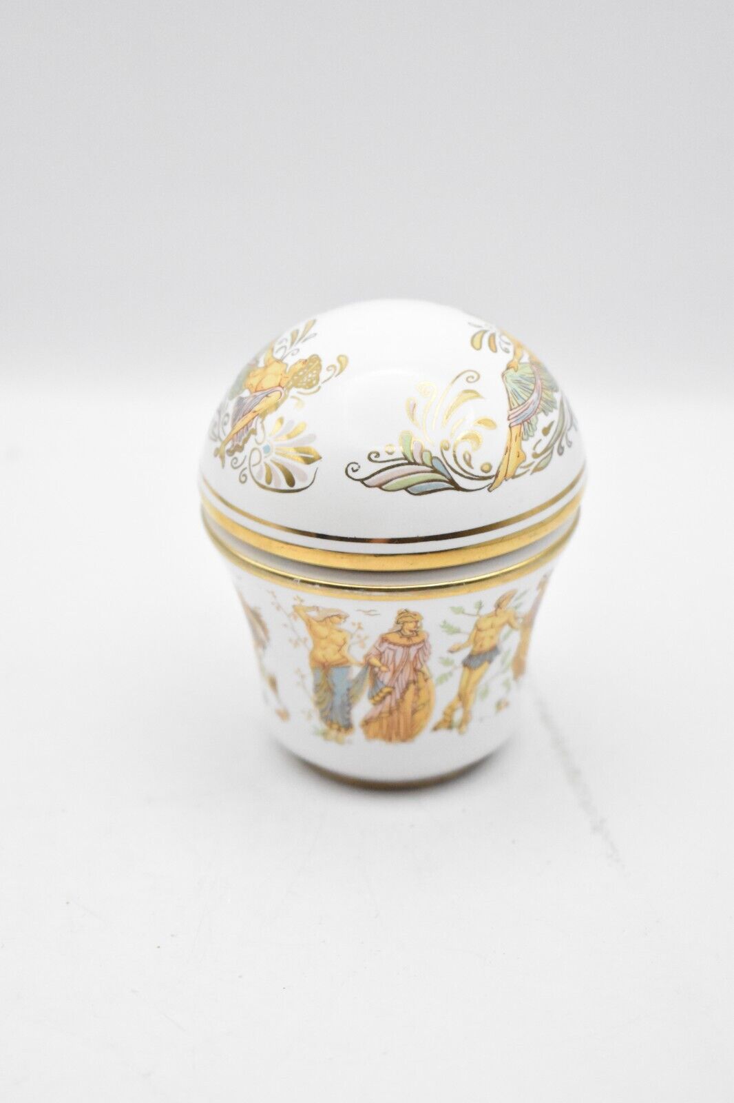 Vintage Electra Solid Perfume Bottle Made In Greece Scent Pot