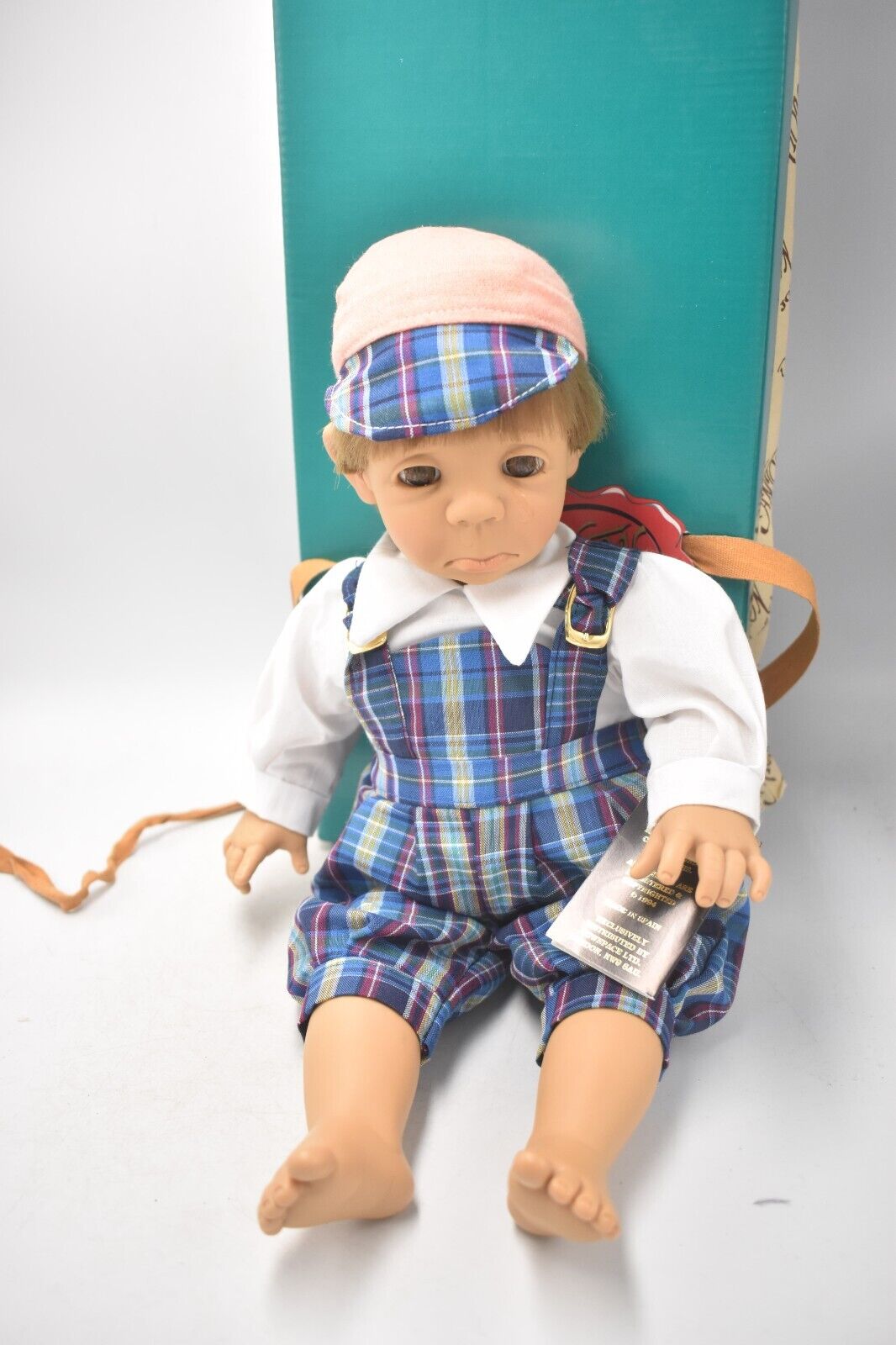 Vintage D’Anton Jos Walter Boy Doll – Hard Plastic Spanish Doll with COA & Box