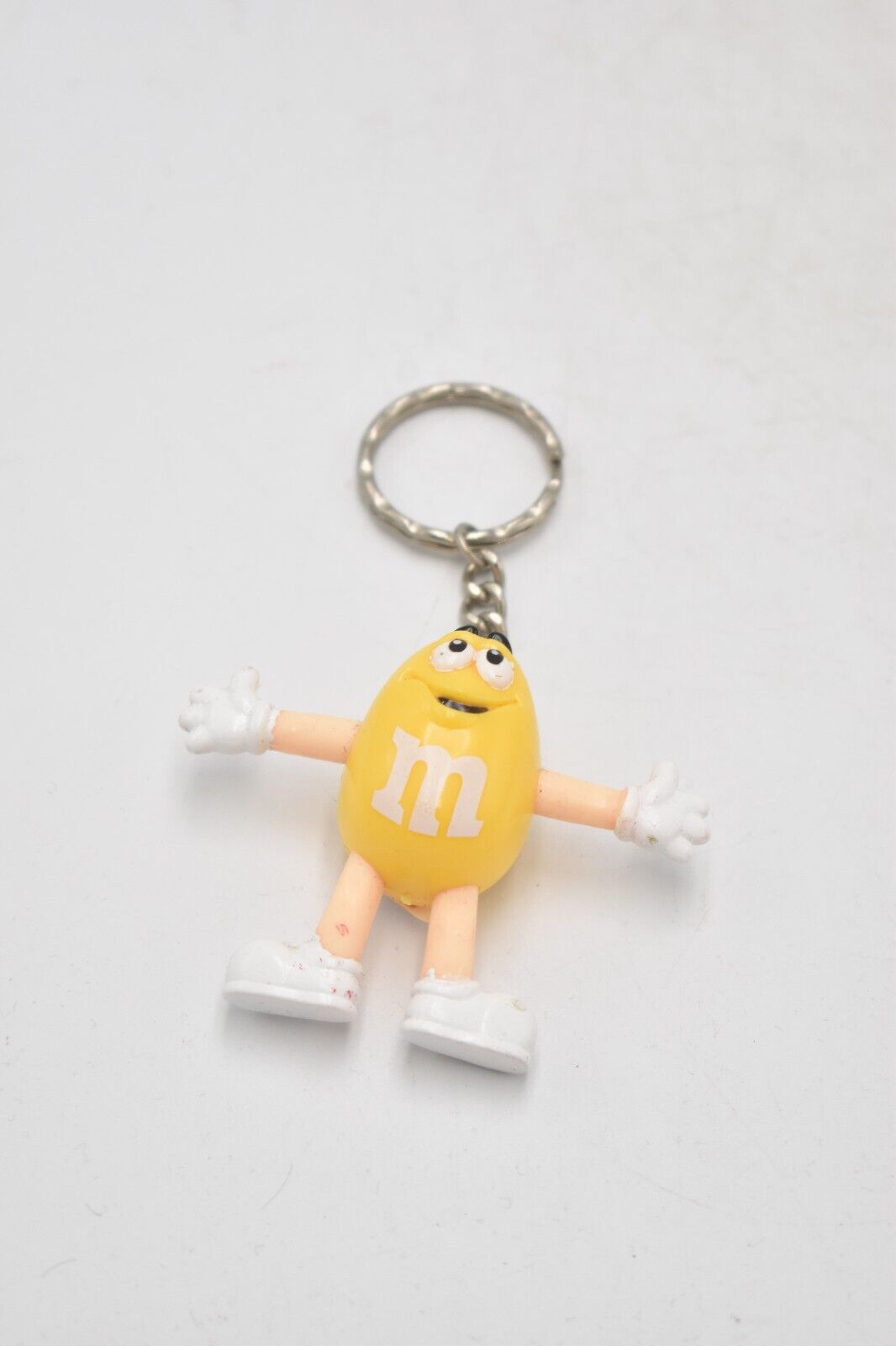 M&M's Yellow Character Rubber Keyring