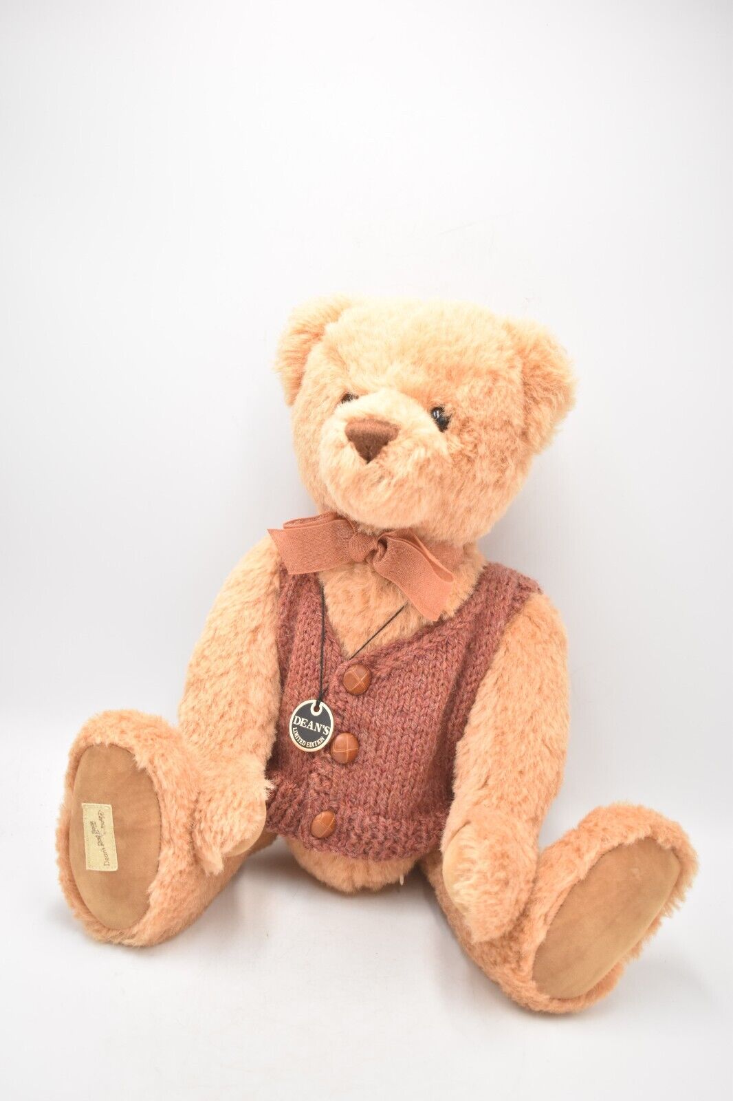 Deans Rag Book Co Terracotta Teddy Bear Limited Edition Retired