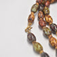 Vintage Retro Multi Colour Beaded Ladies Long Necklace Costume Jewellery 60cm