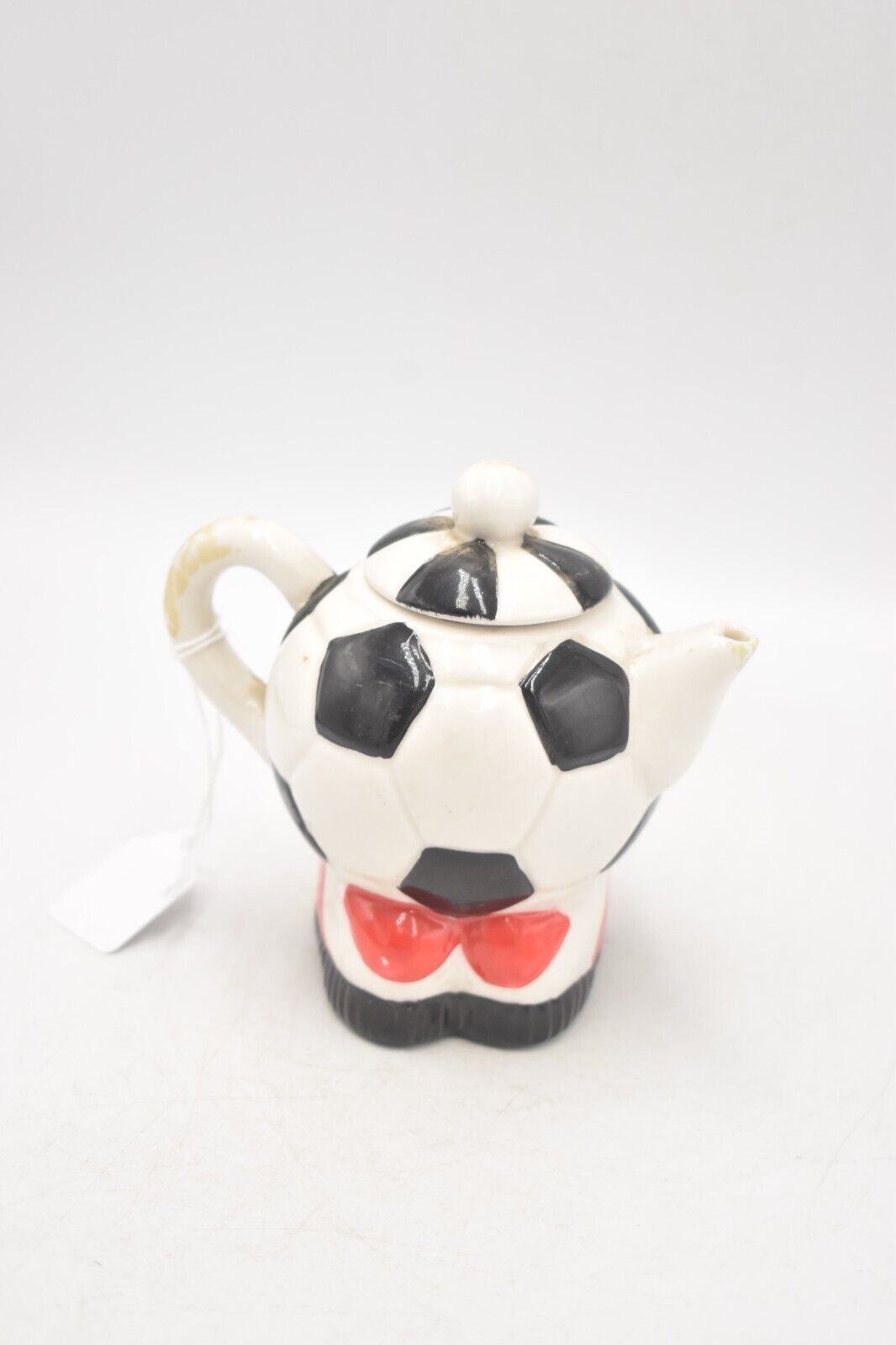 Vintage Football Teapot Novelty Decorative Collectible