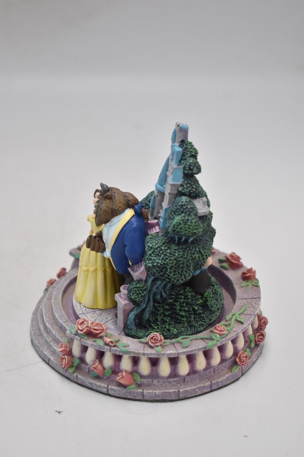 Disney Beauty and the Beast Castle Glass Dome Figurine