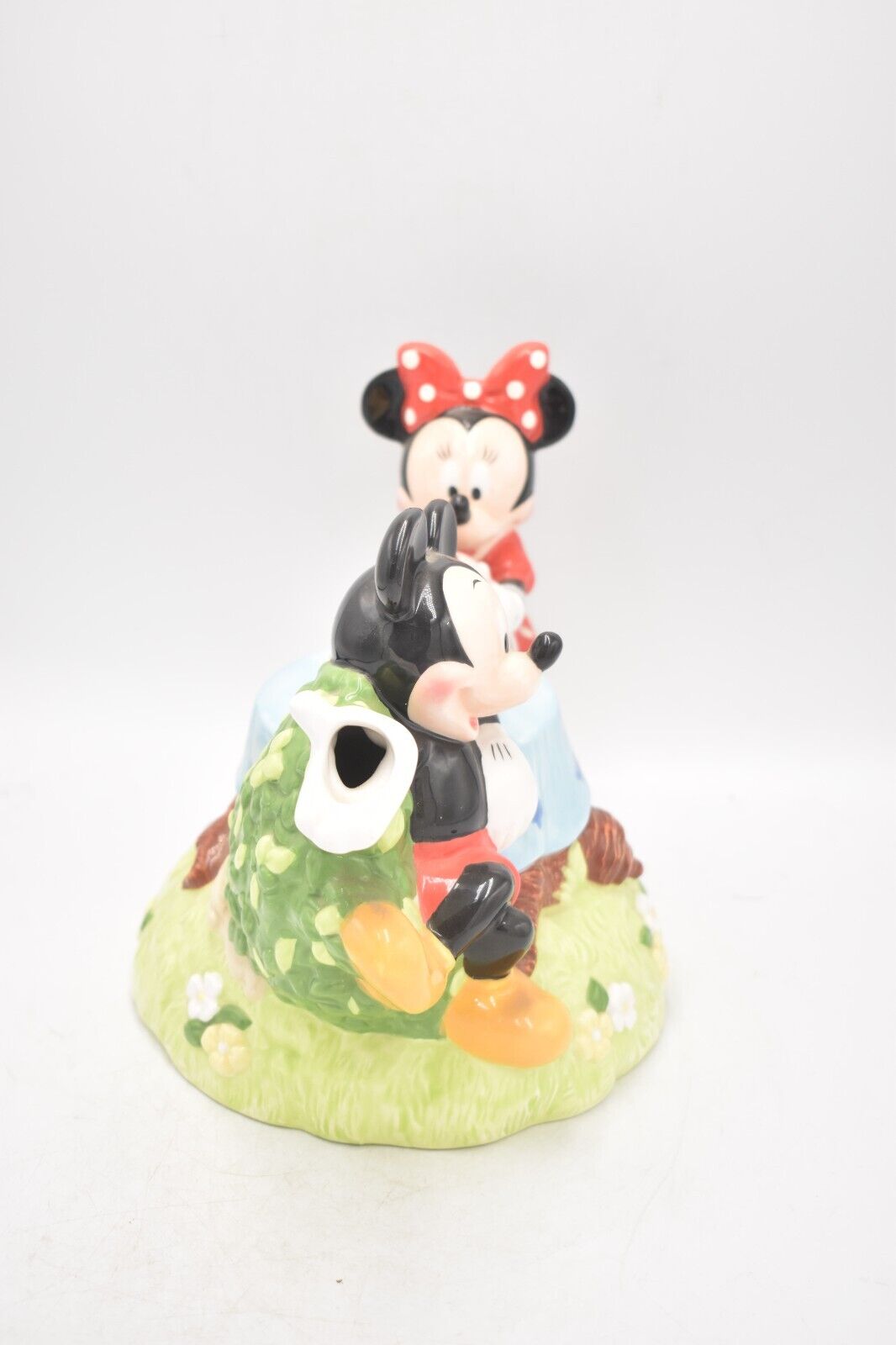 Vintage Disney Mickey and Minnie Mouse Picnic Teapot Decorative Collectible