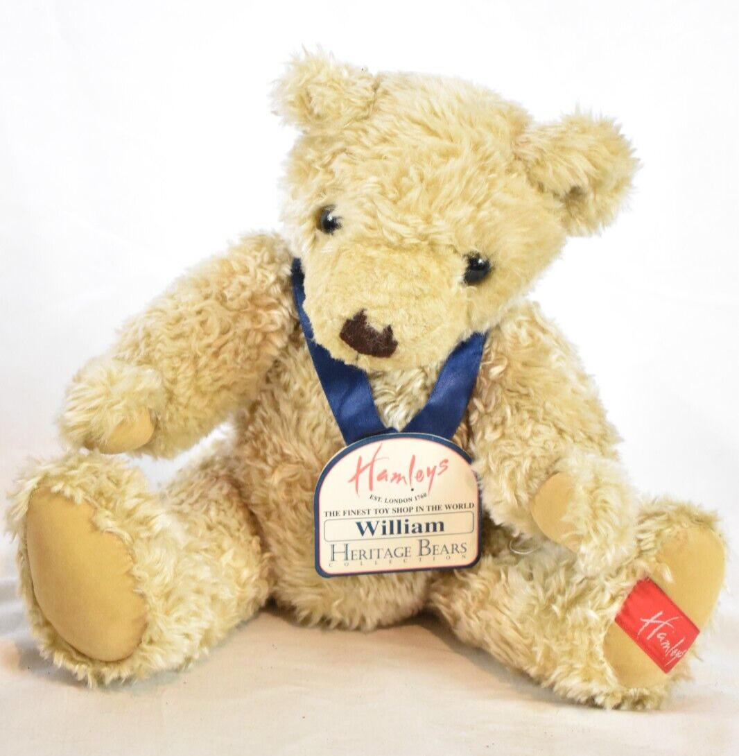 Hamley's William Teddy Bear Tagged Plush Soft Toy