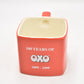 Vintage 100 Years of Oxo Coffee Mug Tea Cup Collectible Red Square