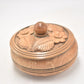 Vintage Wooden Decorative Bowl Hand Carved Trinket Bowl, Storage Bowl