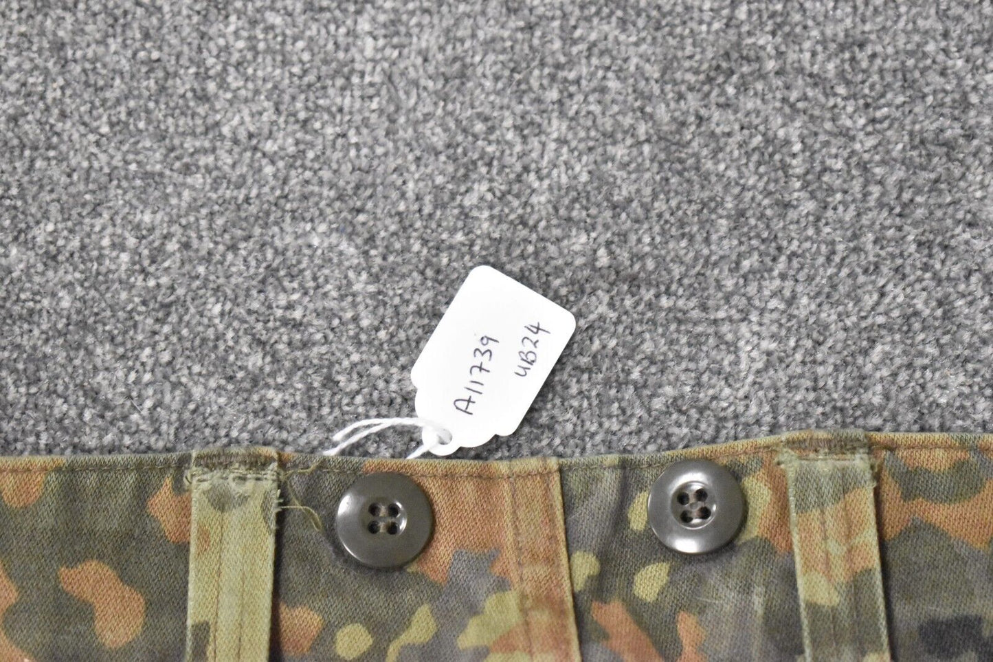 German Army Flecktarn Camouflage Combat Trousers - Size GR2