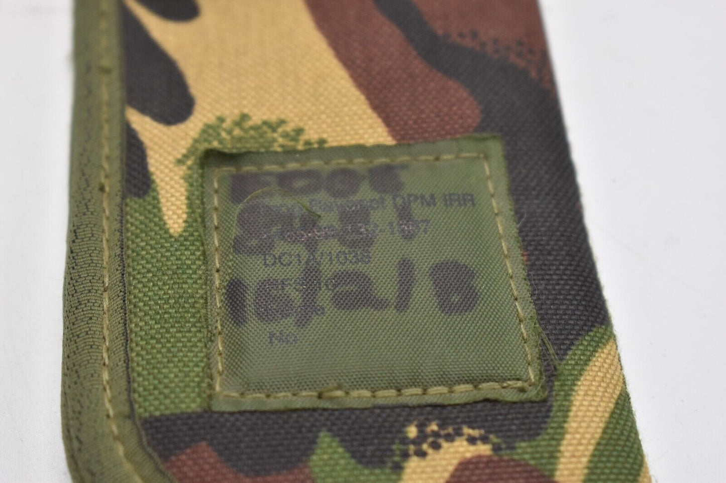 British Army PLCE Webbing Empty SA80 Scabbard Frog Cover – DPM Camo